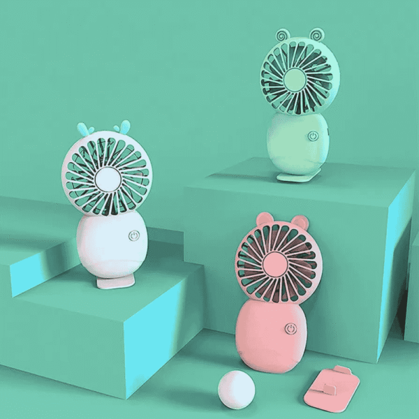 Portable Fan Handheld Pocket Mini Fan Portable With Bracket