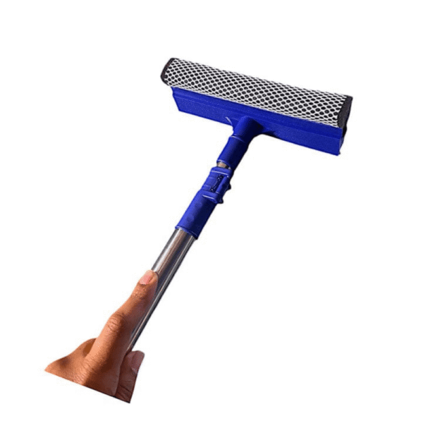 2-in-1 Window Squeegee with Telescopic Handle – Multi-Function Glass Cleaning Tool - Image 4