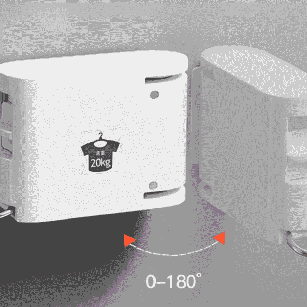 Indoor Invisible Clothesline with Hanger Hole Retractable Clothesline Rope - Image 7