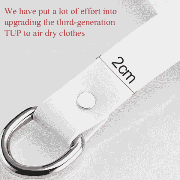 Indoor Invisible Clothesline with Hanger Hole Retractable Clothesline Rope - Image 6