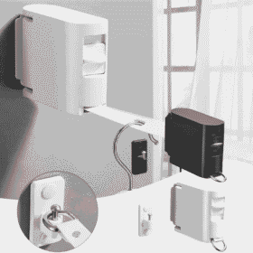 Indoor Invisible Clothesline with Hanger Hole Retractable Clothesline Rope