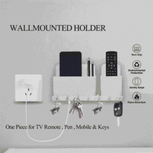 Multipurpose Wall-Mounted Holder Remote Stand, Mobile Holder