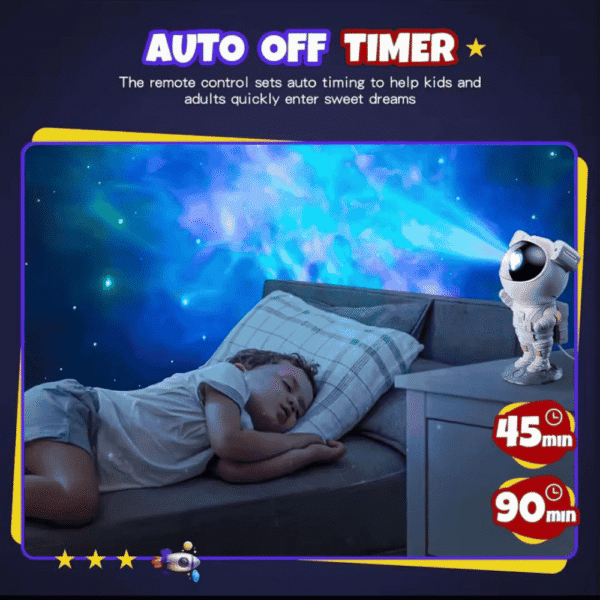 Big Sized Astraunat atmosphere Projector with rotatable head and stand  USB operated - Image 5