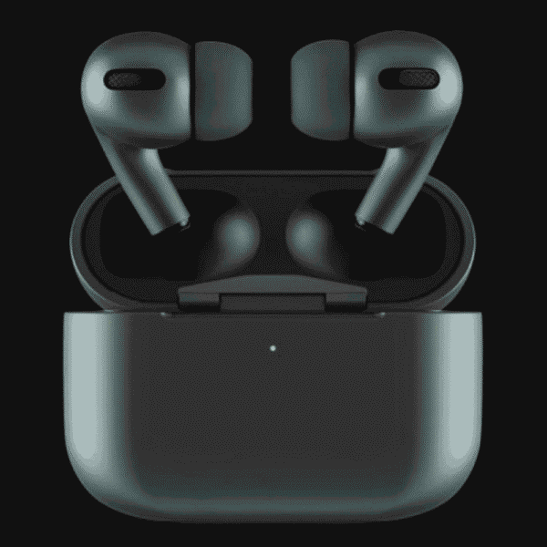 Airpords Pro 2 Black with Buzzer Edition High Quality (With Silicon Pouch) - Image 7