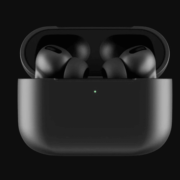 Airpords Pro 2 Black with Buzzer Edition High Quality (With Silicon Pouch) - Image 6