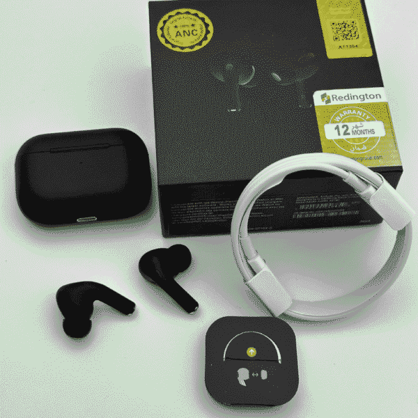 Airpords Pro 2 Black with Buzzer Edition High Quality (With Silicon Pouch) - Image 5