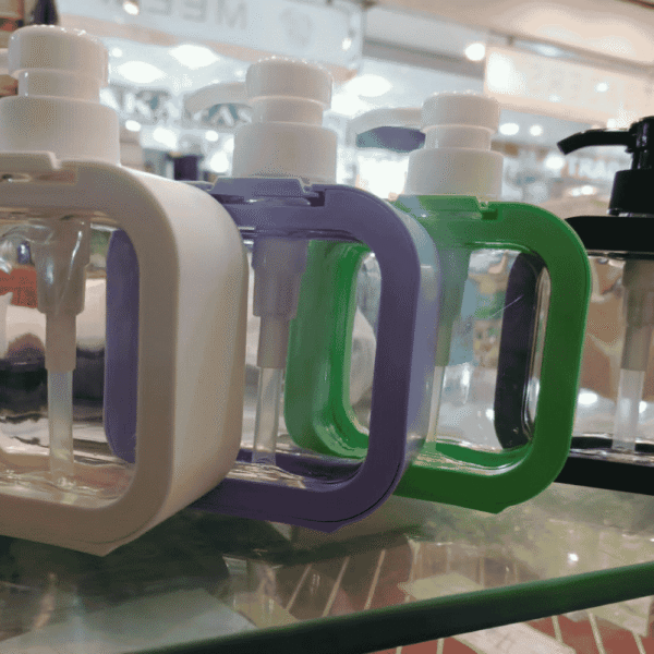 Refillable Wash Hand Liquid, Dish Detergent, Shampoo Lotion Bottle with Pump - Image 3