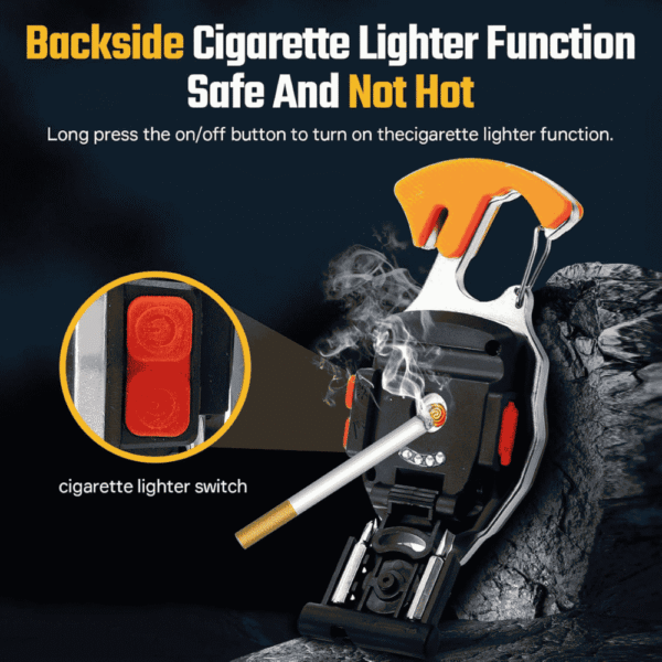 Multifunction Cob Light With Lighter - Image 4
