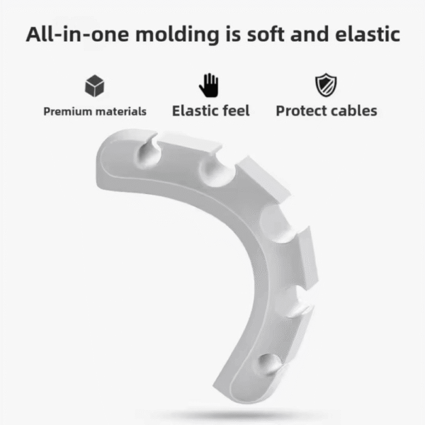 Dasktop Wire Organizer Self Adhesive Charging Cable Management Tool - Image 3