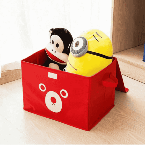 Panda Design Folding Storage Bins Quilt Basket Kid Toys Organizer Storage Boxes