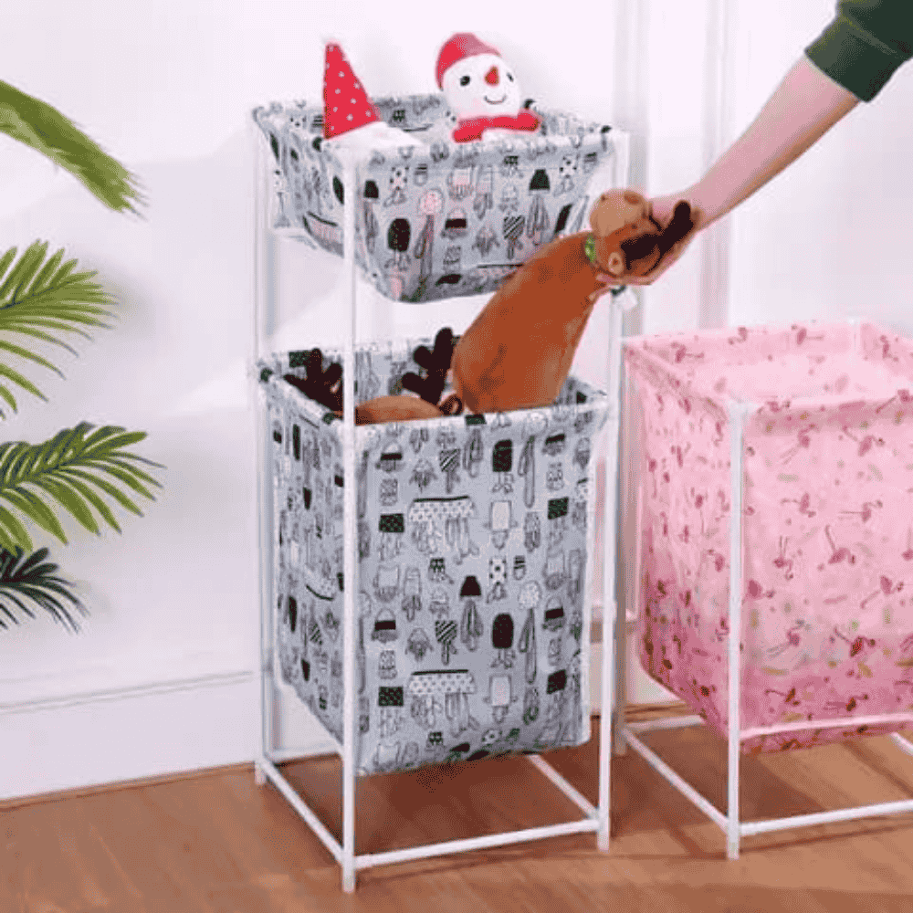 DIRTY CLOTHES BASKET LARGE CAPACITY (Random Prints)