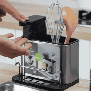 3 in 1 Kitchen Stainless Steel Soap Dispenser