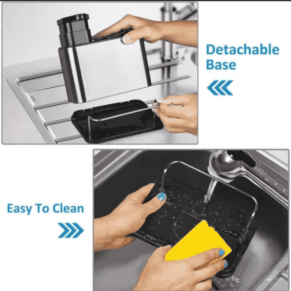 3 in 1 Kitchen Stainless Steel Soap Dispenser - Image 7