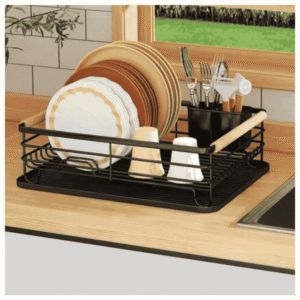 Wood Handle Dish Rack (Box Packing) Premium Quality
