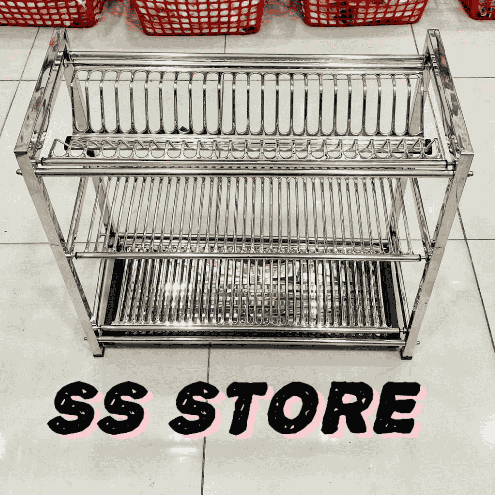 100% PURE STAINLESS STEEL NON MAGNETIC SQUARE DISH AND PLATES STAND