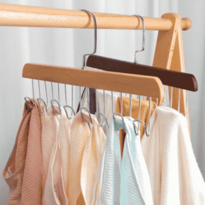 8 Hook Wooden Hanger