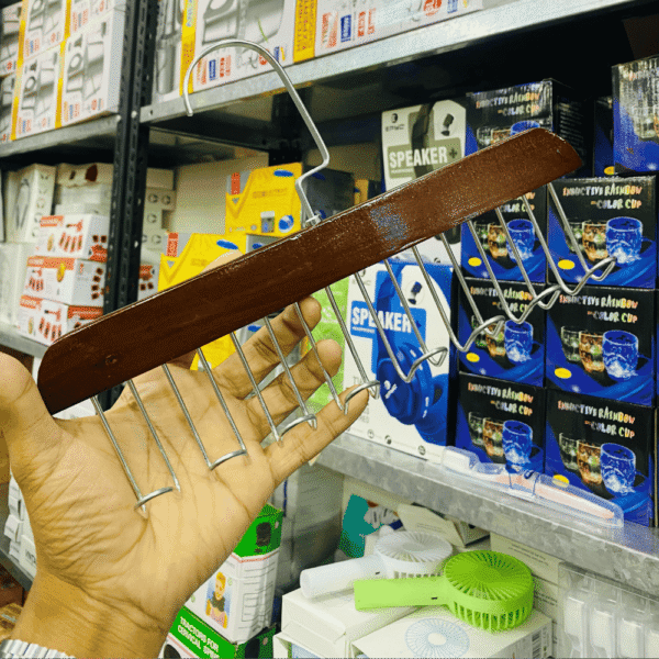 8 Hook Wooden Hanger - Image 5