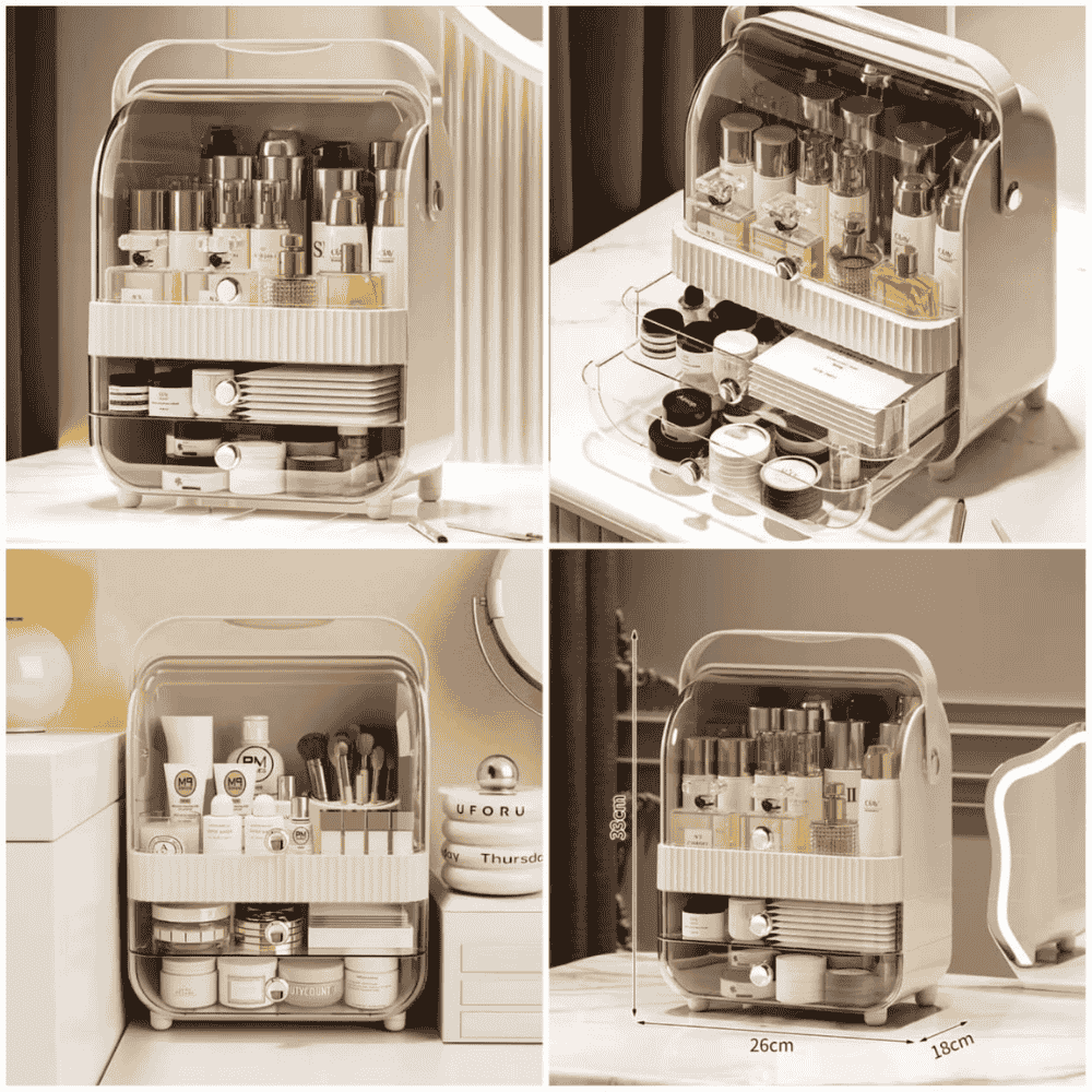 Acrylic Door Cosmetic Organizer (Box Packing)
