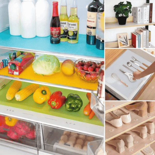 Anti-Slip Drawer and Fridge Mat - PVC Sheet Roll (45cm x 150cm) - Image 2
