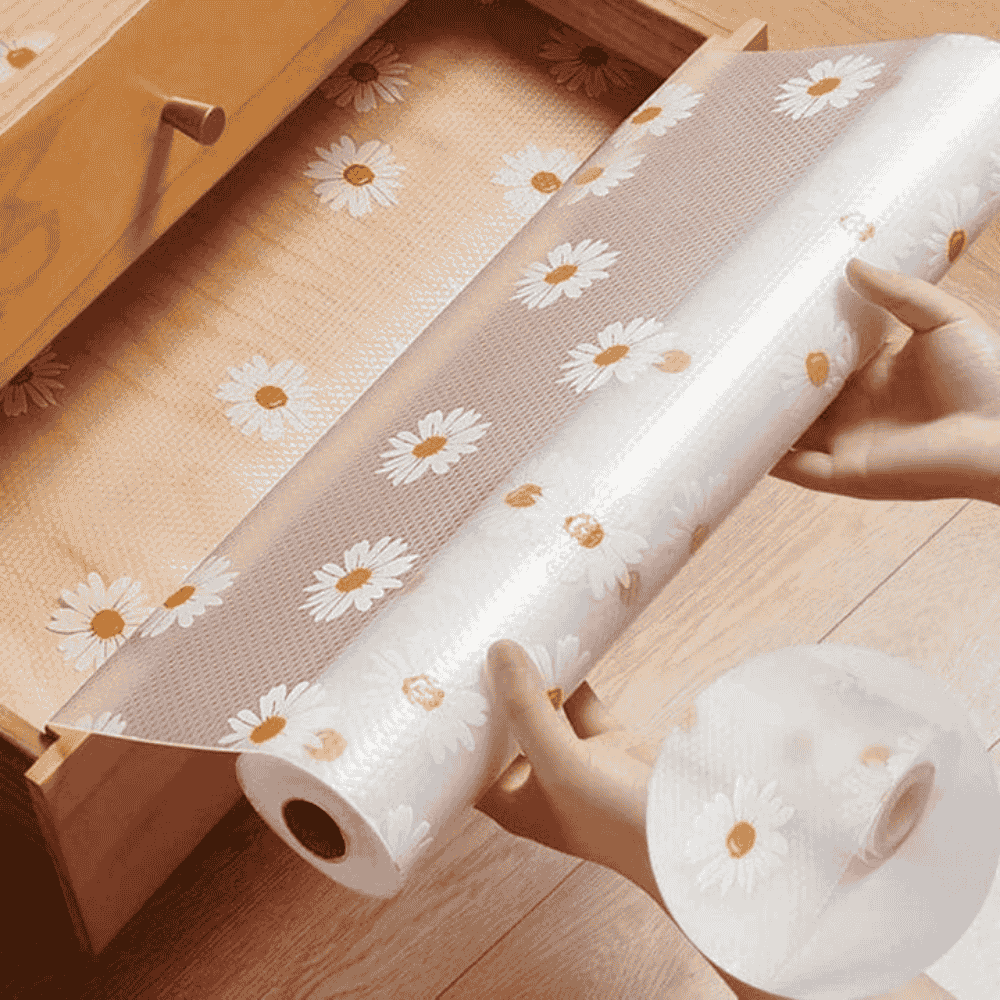 Anti-Slip Drawer and Fridge Mat - PVC Sheet Roll (45cm x 150cm)