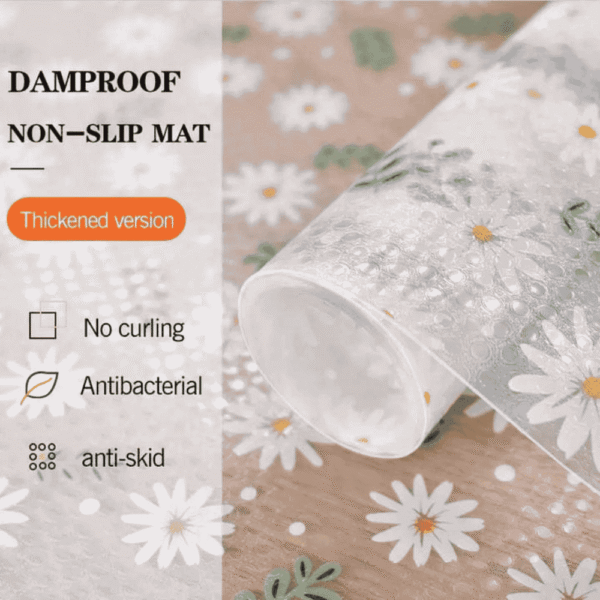 Anti-Slip Drawer and Fridge Mat - PVC Sheet Roll (45cm x 150cm) - Image 4