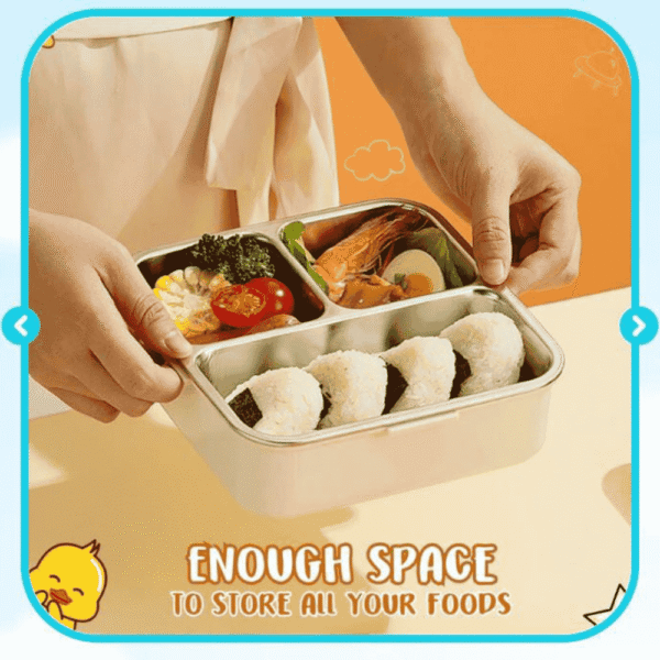 New Dino Double Decker Kids Lunch Box Retail - Image 7