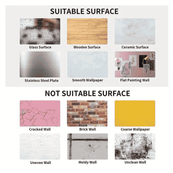 Acrylic Oval Mirror Wall Sticker Wall Adhesive Thickness 1 mm - Image 5