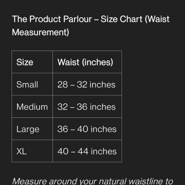BELLY SHAPER.  ADJUSTABLE STRIPS WHICH SUPPORT TO BELLY - Image 6