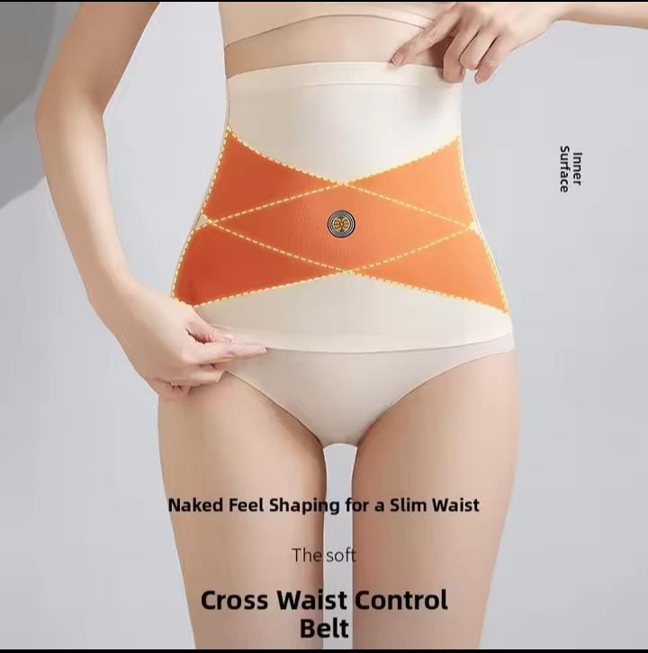 Women’s Seamless Tummy Control Belt | High Waist Trainer Body Shaper | Adjustable Slimming Wrap for Tightening Loose Skin | Postpartum Belly Wrap - Image 3