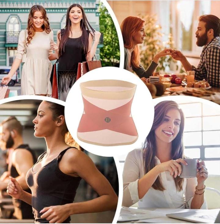 Women’s Seamless Tummy Control Belt | High Waist Trainer Body Shaper | Adjustable Slimming Wrap for Tightening Loose Skin | Postpartum Belly Wrap - Image 9